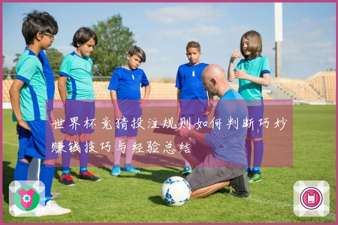 世界杯竞猜投注规则如何判断巧妙赚钱技巧与经验总结